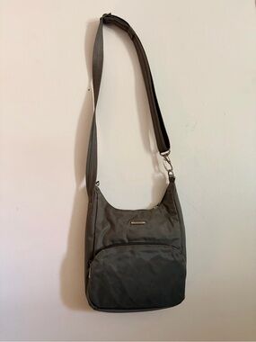 Travelon Olive Green Crossbody Bag for Men - Travel-Friendly